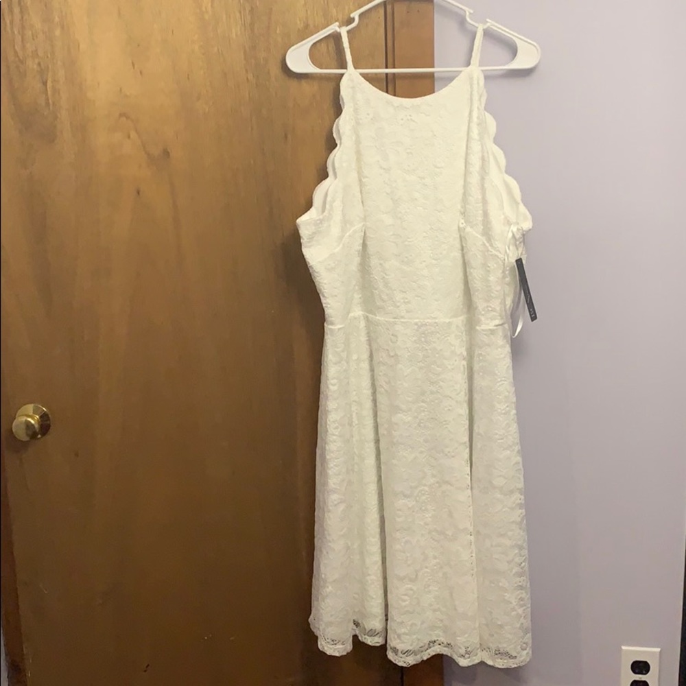 White 3x dress